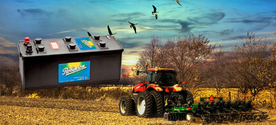 BATERÍA PARA TRACTOR AGRÍCOLA